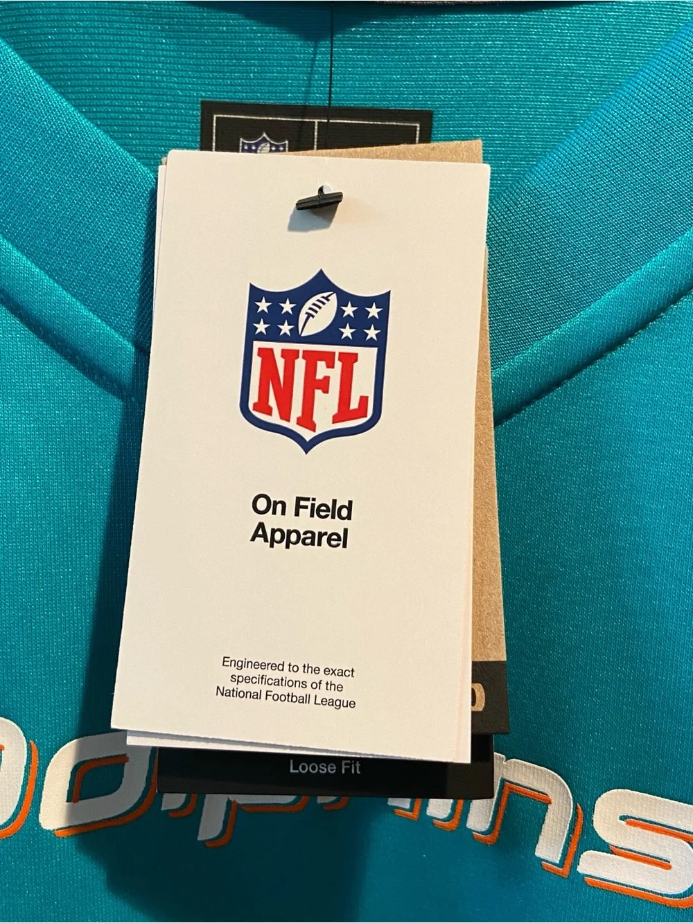 $130 NWT Nike Miami Dolphins - Tua Tagovailoa - Player Game Jersey  - Men’s L